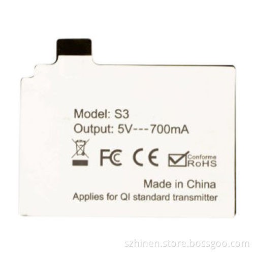 Ultra-thin QI Wireless Charging Receiver for S3